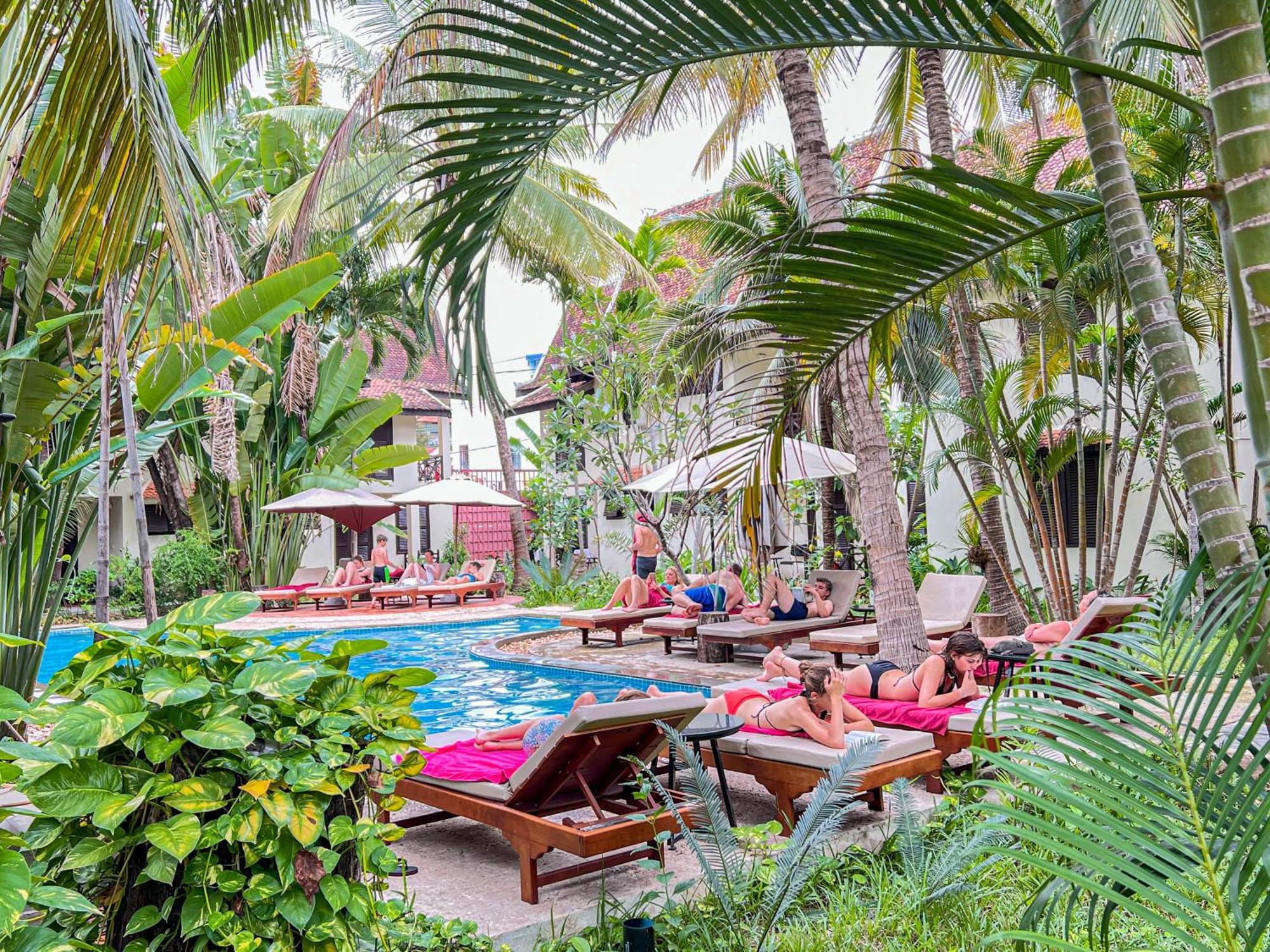 Natural Relax Villa Siem Reap Exterior foto
